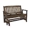 Highwood Usa 4ft Lehigh Gliding Bench Outdoor Furniture for Patio, Backyard, Garden AD-GLBENLH2-ACE - alternate 1